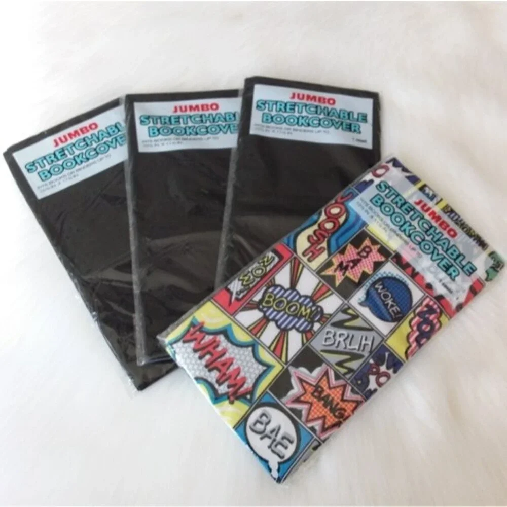 Jumbo Stretchable Book Cover Lot of 4